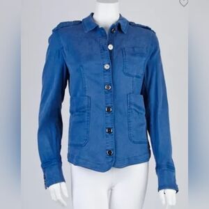BURBERRY Blue Utility  Jacket